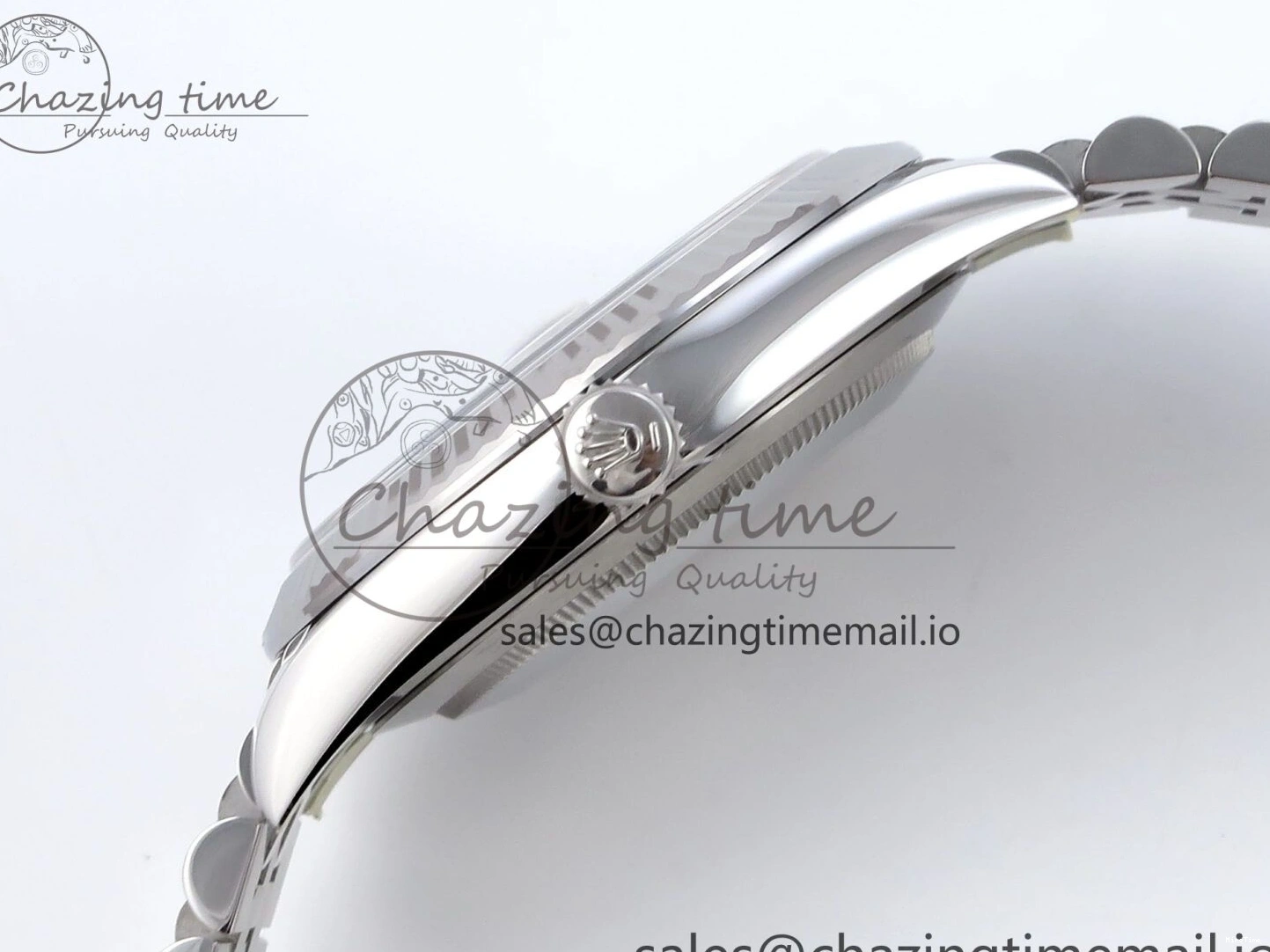 MiroTime 0320 DateJust 126334 41mm Clean 1:1 Best Edition 904L Steel Gray Stick Dial on Jubilee Bracelet VR TravelReady 895